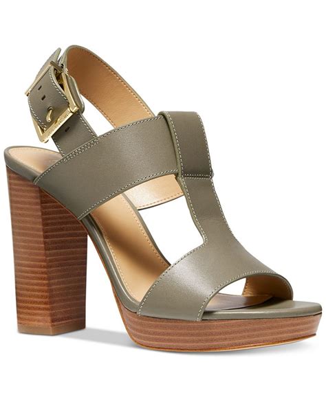 michael kors berkley t-strap|michael kors becker t strap sandals.